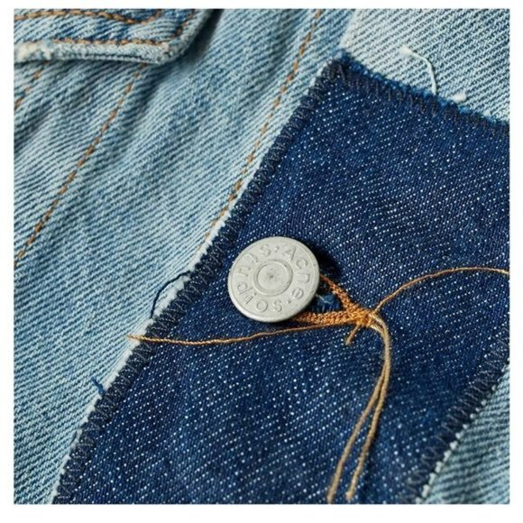ACNE STUDIOS?VINTAGE?PATCH 1998 DENIM JACKET - Picture 3 of 7